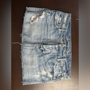 American eagle denim skirt